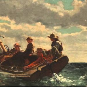 Seascape Canvas Art Breezing Handpainted Painting on Canvas Wall Art Painting (Without Frame)