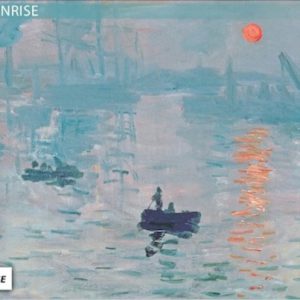 Impression Sunrise Canvas Art Handpainted Painting on Canvas (Without Frame)