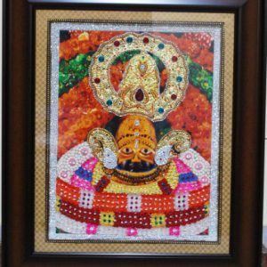 Khatu Shyam Tanjore Art Painting With Frame