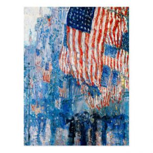 Rainy Avenue Canvas Art Handpainted Painting on Canvas Wall Art Painting (Without Frame)