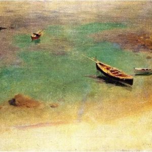 Handpainted Capri Canvas Art Painting Masterpiece