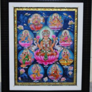 Devi Maa Tanjore Painting Wall Art With Frame