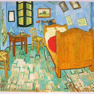 Arles Bedroom Canvas Art Handpainted Painting on Canvas Wall Art Painting (Without Frame)