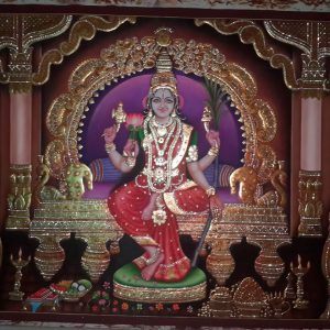 Lakshmi Jee Tanjore Art Painting with Frame