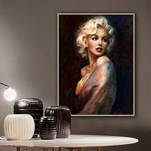 Canvas Painting Marilyn Monroe Wall Art Poster and Prints Canvas Painting Wall Art Pictures Without Frame