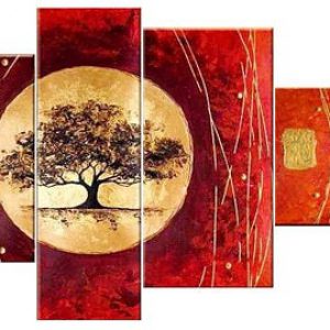 Tree of Life Art Hand painted Canvas Painting