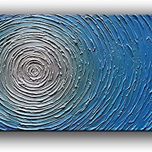 Metallic Bead Oil Painting On Canvas Abstract Art Pictures (Without Frame)