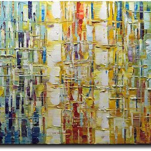 3D Style Canvas Painting Hand Painted on Canvas Texture Oil Painting (Without Frame)