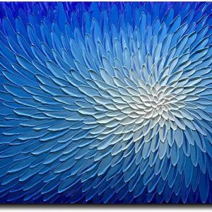 3D Flower Oil Paintings Hand Painting Flower Paintings On Canvas Abstract Artwork (Without Frame)
