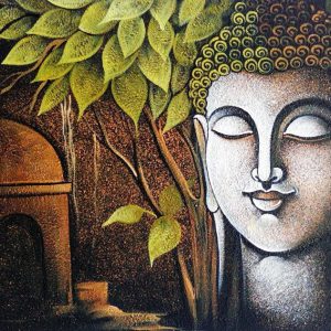 Premium Buddha Wall Art Canvas Poster Print On Canvas Without Frame