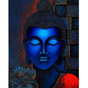 Buddha Meditation Canvas Art Handpainted Painting