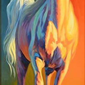 Hand-Painted Horse Canvas Art Painting On Canvas No Frame