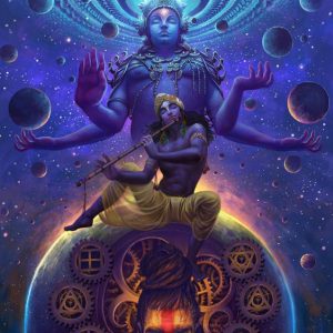 Handmade Shiva paintings On Canvas Without Frame