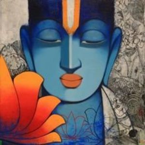 Buddha Meditation Canvas Art Hand Painted Painting On Canvas No Frame