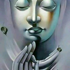 Zen Buddha Meditation Canvas Art Hand Painted Painting