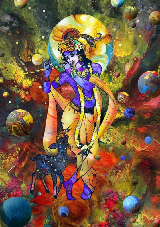 Krishna With A Star