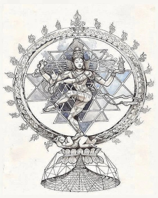 Lord Shiva Natarajan Pose B