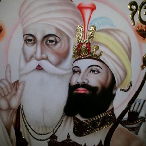 Traditional Guru Gobind Singh Painting with Frame