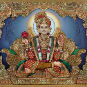 Guru Jee Tanjore Wall-Art Painting With Frame