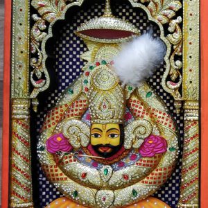 Khatu Shyam Tanjore Art Painting With Frame