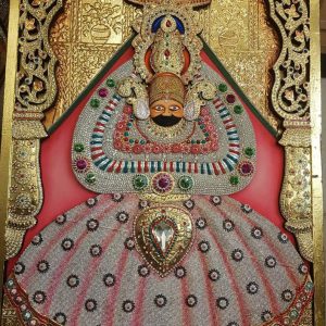 Khatu Shyam Tanjore Art Painting With Frame