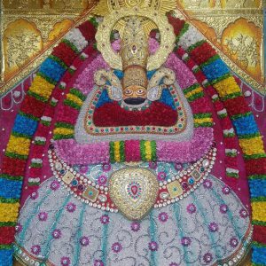 Khatu Shyam Tanjore Painting Wall Art With Frame