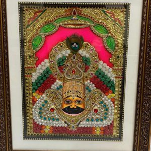 Khatu Shyam Tanjore Art Painting With Frame