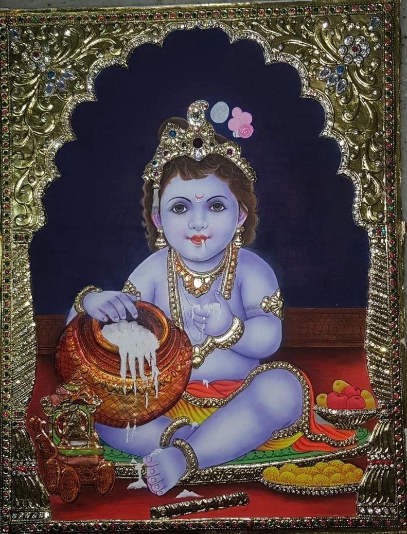 Krishna Bal Gopal K Tanjore