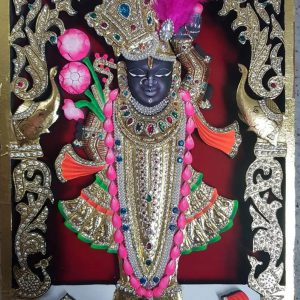 Traditional Shrinathji Tanjore Painting With Frame