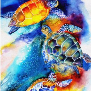 Abstract Sea Canvas Art Painting Posters And Prints Unframed