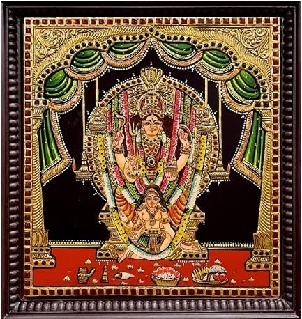 Attukal Bhagavathi Traditional Tanjore