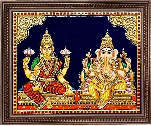 Ganesha Lakshmi Tanjore