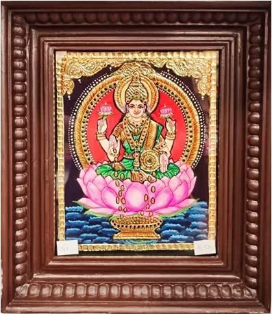 Lotus Lakshmi Traditional Tanjore