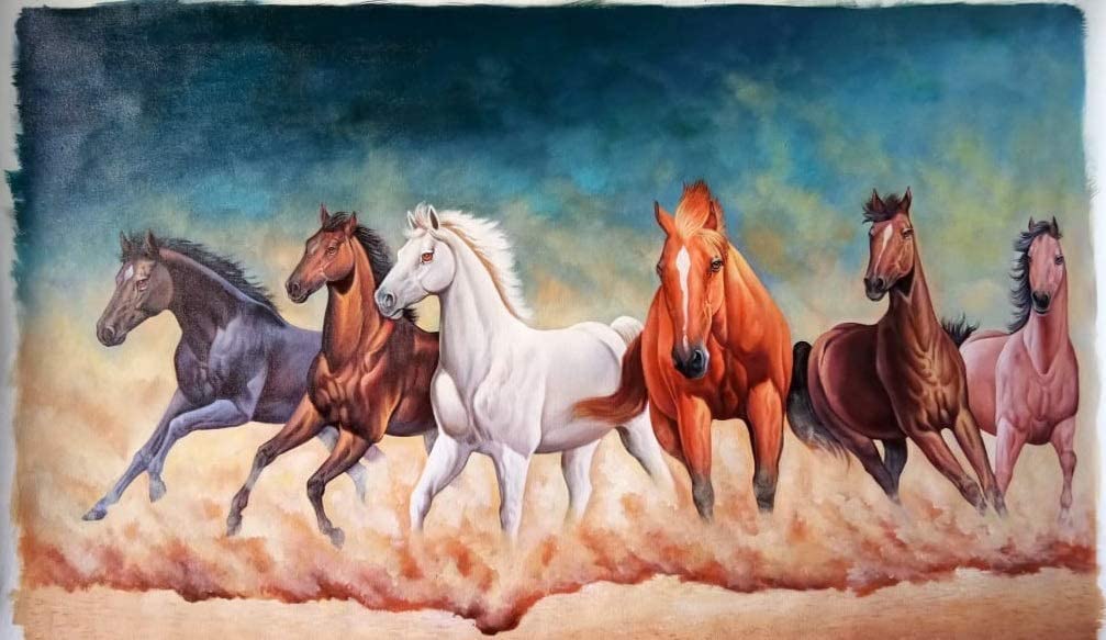 Seven Running Horses D