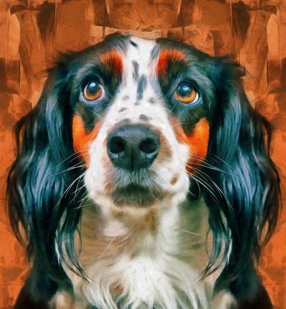 The Dog Wall Art Painting
