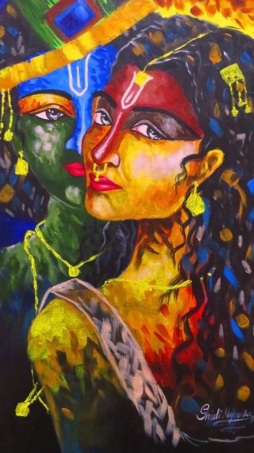 Radha Krishna | Pencil Sketch | Wall Art| Buy High-Quality Posters and  Framed Posters Online - All in One Place – PosterGully