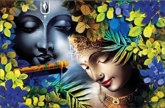 Radha Krishna Love Forever N