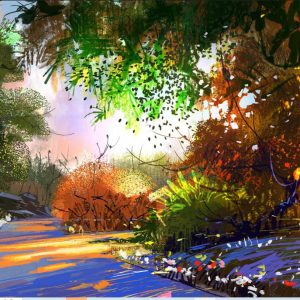 Contemporary Abstract Wall Art Painting Posters And Prints On Canvas (Without Frame)