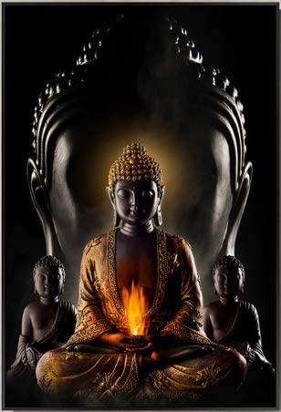 BUDDHA WALL ART CANVAS PRINT