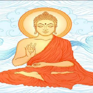 Buddha Meditation Wall Art Painting Posters And Prints On Canvas (Without Frame)