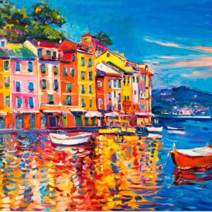 Vibrant Digital Wall Art Painting Posters And Prints On Canvas (Without Frame)