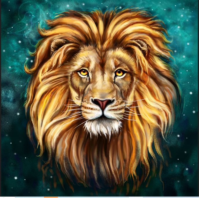 Lion Wall Art Painting