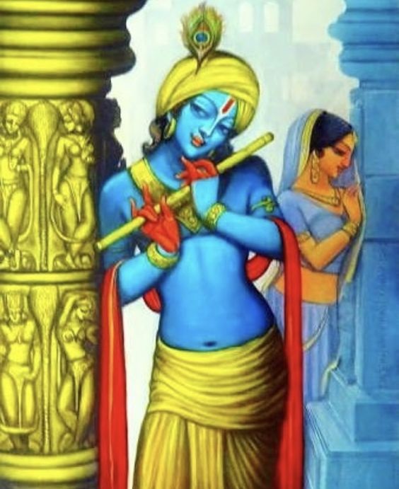 Lord Krishna And Radha