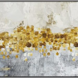 Large Gold Money Tree Handmade Canvas Painting not stretched