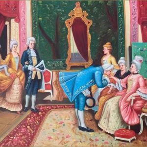 Classical European Painting A Hand Painted Paintings on Canvas Wall Art Painting (Without Frame)