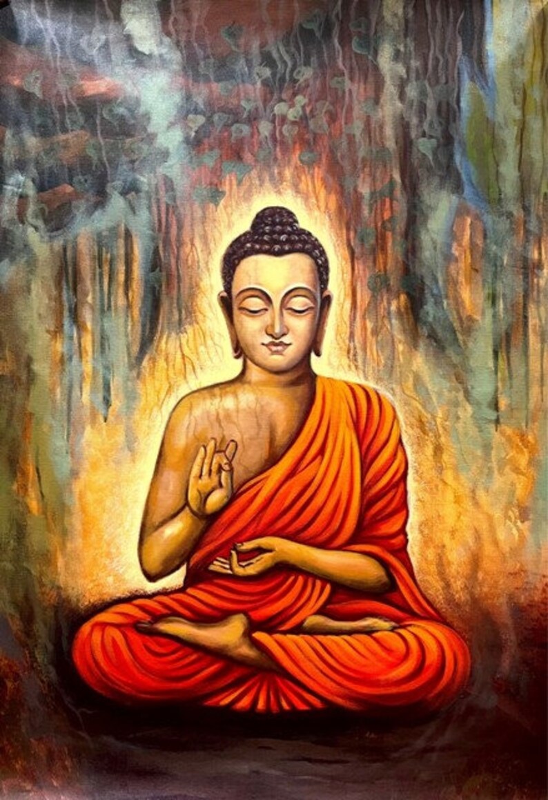 New Buddha F Handpainted 1