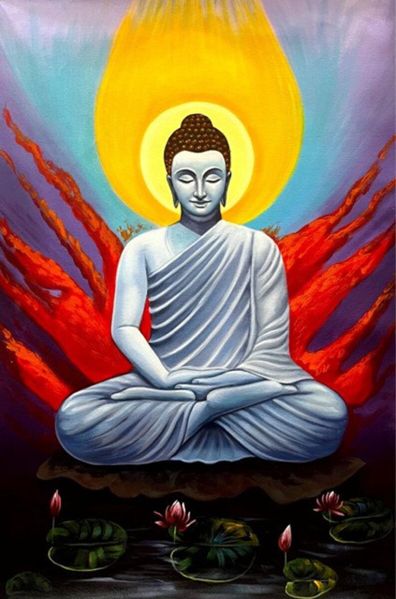 New Buddha G Handpainted 1