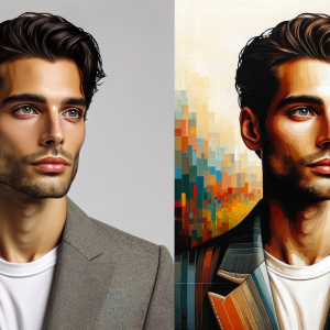 Exquisite Hand-Painted Portraits in Oil: Life-Like Artistry on Canvas by Master Artists — Custom Sizes Available