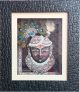 3D Krishna Silver C Traditional Tanjore Painting With Frame New