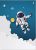 Anime Space Atronaut Cartoon Cloth Painting Astronaut Shuttle Poster Printing On Canvas 7 No Frame